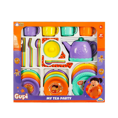 6831 SUN-SABC-H-ÇAY SETİ KUTULU GUPİ MY TEA PARTY 36PRÇ GUP