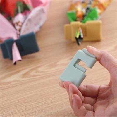 6'lı Hava Sızdırmaz Poşet Torba Ambalaj Ve Paket Kıstırmalı Kapatma Klipsi (3936)