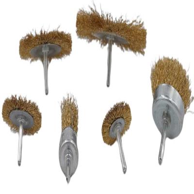 6'lı Pimli Tel Fırça Seti Pas Yağ Kir Boya Yapışkan Çözücü (3936)