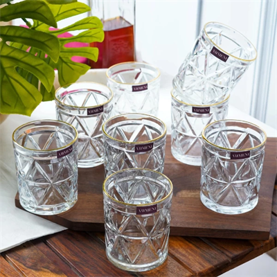 6lı Kristal Meşrubat Bardağı 300 ml