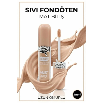 6lı Mat Bitişli Fondöten Seti