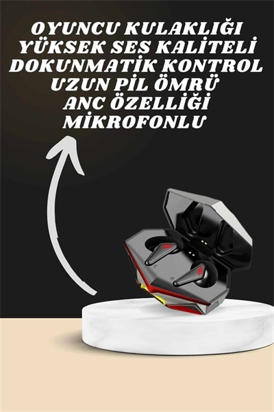 7 Kordonlu Akıllı Saat Ve Oyuncu Kulaklığı Bluetooth Bağlantılı Android ve İOS Uyumlu