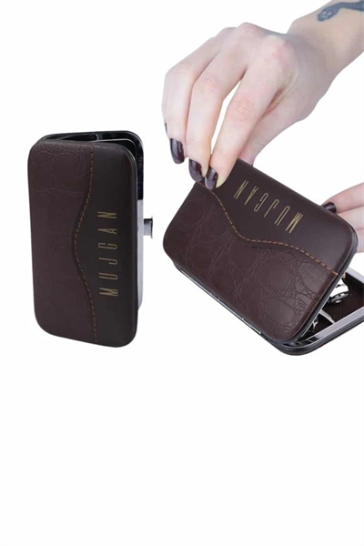 7 Parça Manikür Pedikür Seti El Ayak Bakımı Çantalı Paslanmaz Çelik