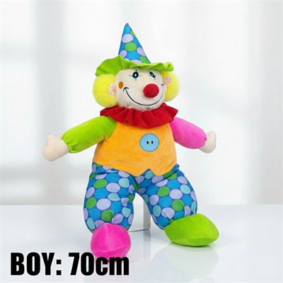 70 Cm Büyük Boy Palyaço Peluş Oyuncak Bebek