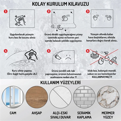 70x70cm Statik İz Bırakmaz Kağıt Renkli Çarpım Tablosu Bx40