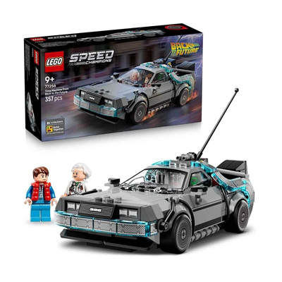 77256  Speed Champions Geleceğe Dönüş: Zaman Makinesi 357 parça +9 yaş