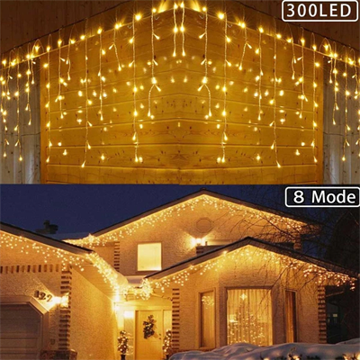8 Fonksiyonlu 16 Saçaklı Perde Led 3 X 1 (günışığı) Bx40