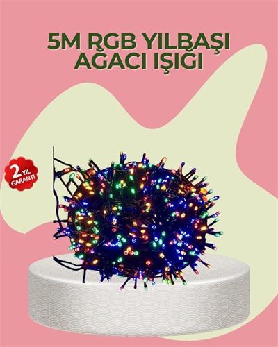 8 Modlu LED Işık Zinciri İç Mekan Dekoratif Aydınlatma