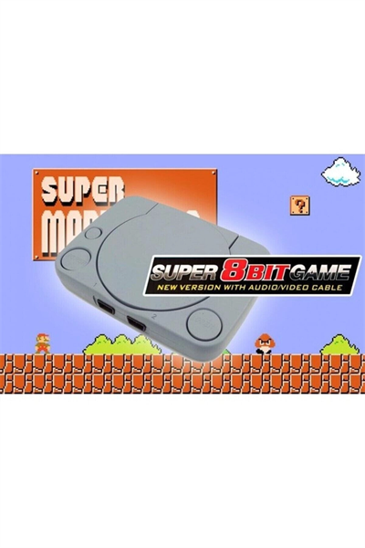 8 bit oyun konsolu için siyah 2 oyun kolu ve 1 oyun tabancası seti, bluetooth yok