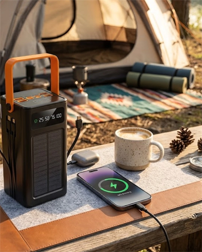 80.000 Solar Şarj Özellikli Yüksek Kapasiteli Powerbank Hızlı Şarj Destekli
