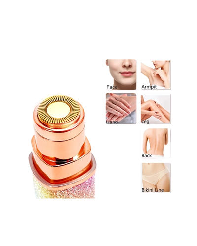 8000 RPM Taşınabilir Epilatör – Kaş Düzeltici ve Dudak Epilatörlü Pille Çalışan