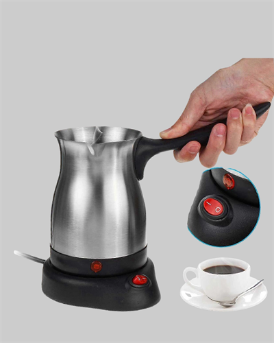 800W Paslanmaz Elektrikli Cezve Gizli Rezistans ve Ergonomik Kulp