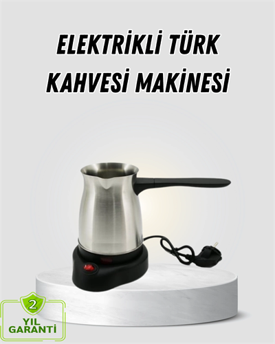 800W Paslanmaz Elektrikli Cezve Gizli Rezistans ve Ergonomik Kulp