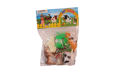 828-45 PVC DE ÇİFTLİK HAYVANLARI SETİ 72