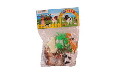 828-45 PVC DE ÇİFTLİK HAYVANLARI SETİ 72