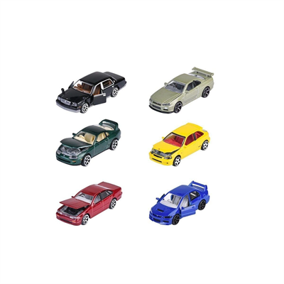 8502100000 JDM Legends Premium Cars, 6-asst.freewheel, die-cast, 1 opening pa(Belirtilen fiyat, tekli satış için adet fiyatıdır.)