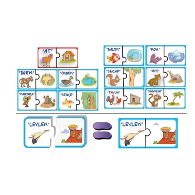 8513 DıyToy 2 Lİ KİMİN YUVASI KUTULU