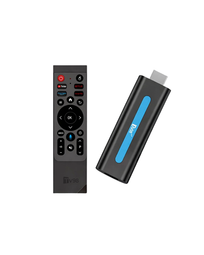 8K Android TV Stick Bas Konuş Destekli Güçlü Performans