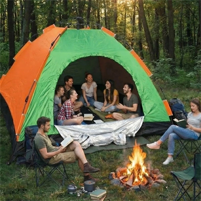 8 kişilik Otomatik Kurulum Kamp Çadırı – Outdoor , Suya Dayanıklı Hızlı Kurulum Piknik Ve Doğa İçin Geniş Aile Çadırı 250x250x165 Cm Bx40