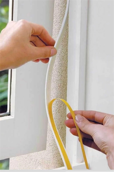 9 Metre Pencere Izolasyon Bandı Yapışkanlı Cam Yalıtım Süngeri Rüzgar Soğuk Kesici Pimapen Fitili