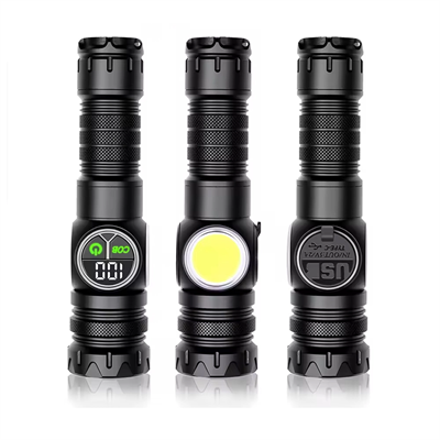 9 Mod Şarjlı Kamp Lambası El Feneri Wt-704