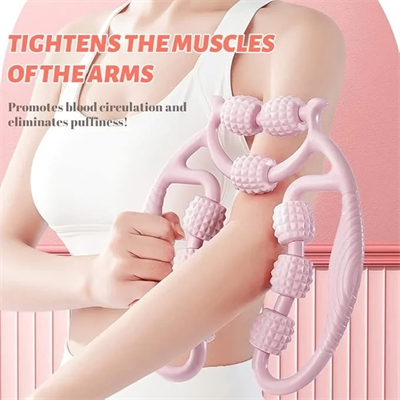 9 Tekerlekli Boyun Bacak Ayak Bel Masaj Aleti Çok Fonksiyonlu Manuel Bx40