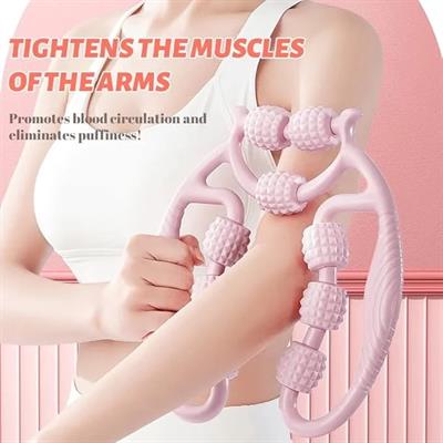 9 Tekerlekli Boyun Bacak Ayak Bel Masaj Aleti Çok Fonksiyonlu Manuel (3936)