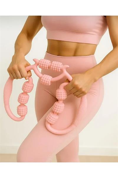 9 Tekerlekli Boyun Bacak Ayak Bel Masaj Aleti Çok Fonksiyonlu Manuel (3936)