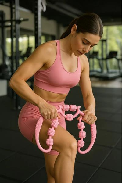 9 Tekerlekli Boyun Bacak Ayak Bel Masaj Aleti Çok Fonksiyonlu Manuel (3936)