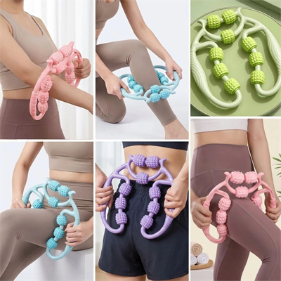 9 Tekerlekli Lenfatik Masaj Aleti– Selülit Karşıtı Vücut Sıkılaştırıcı Ve Şekillendirici Kas Rahatlatıcı Roller Bx40