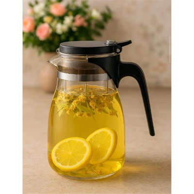 900 ml Süzgeçli Cam Sürahi