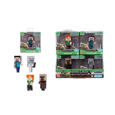 9385138300W04 Minecraft Figures 2 5 Wave 4die-cast pop-culture collectible(Belirtilen fiyat, tekli satış için adet fiyatıdır.)