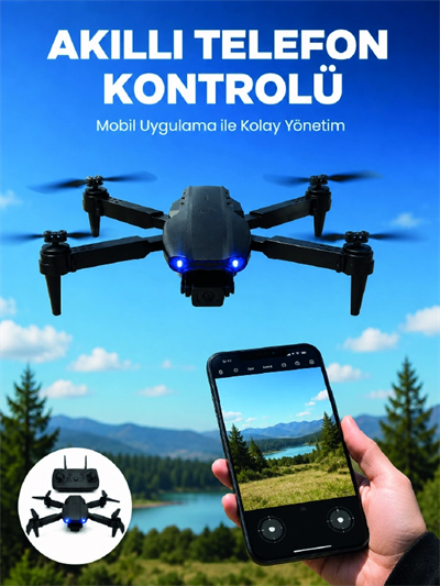 99 Pro Akıllı Kamera Drone Katlanabilir Gövde 4K HD Kamera ve APP Kontrolü