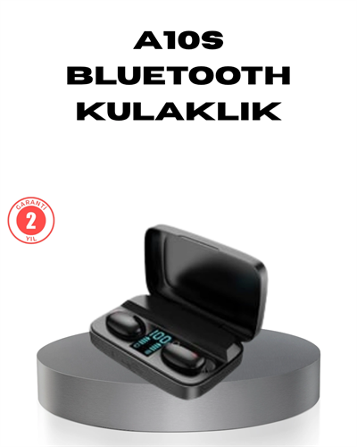 A10s TWS Bluetooth 5.0 Kulaklık – Powerbank’li Şarj Kutusu, Dokunmatik Kontrol, Gerçek Stereo