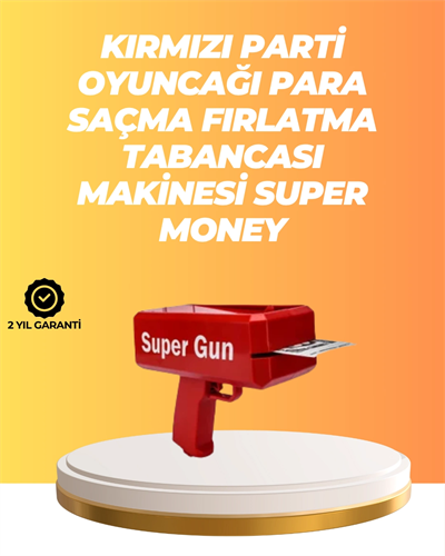 AA Pil ile Çalışan, Kolay Kullanımlı Kâğıt Fırlatıcı Oyuncak