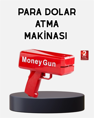 ABS Malzemeli Para Saçma Tabancası Etkinlik ve Parti Kullanımına Uygun