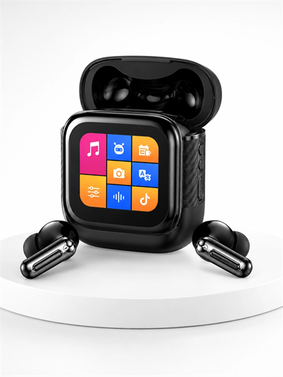 AI Destekli Dokunmatik Ekranlı Kablosuz Bluetooth Kulaklık