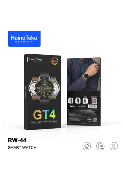 AMOLED Ekranlı, Nabız ve Uyku Takibi Yapabilen, Sesli Görüşmeli Akıllı Saat - Haki Renk