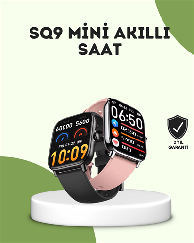 AMOLED Titreşimli Bildirimli Akıllı Saat
