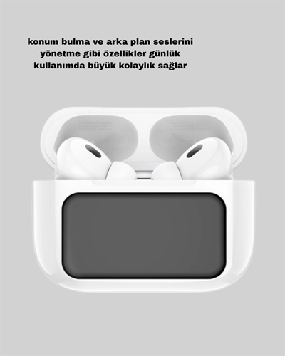 ANC Bluetooth Kulaklık – Dokunmatik, Powerbank Kutulu, Akıllı Sensörlü