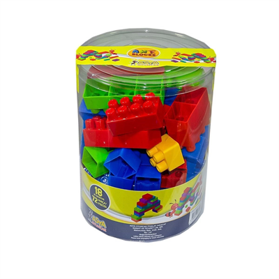 ANT072 Ant Blocks Ast 72 Parça - Asya Oyuncak