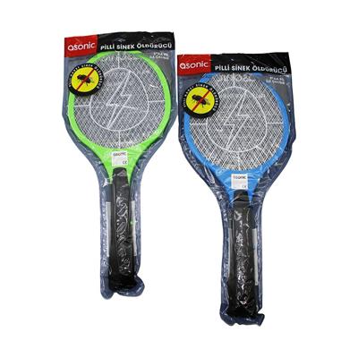 ASONİC AS-A22  PİLLİ   RAKET MODELİ  SİNEK ÖLDÜRÜCÜ CIZ  2000V   3 ÖRGÜ TASARIM   21X50CM (3936)