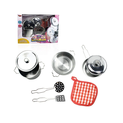 ATF-1818-A 8 PARÇA ÇELİK TENCERE TAVA SET