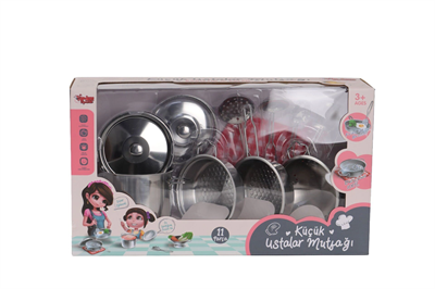 ATF-3815-1A 11 PARÇA ÇELİK TENCERE TAVA SET