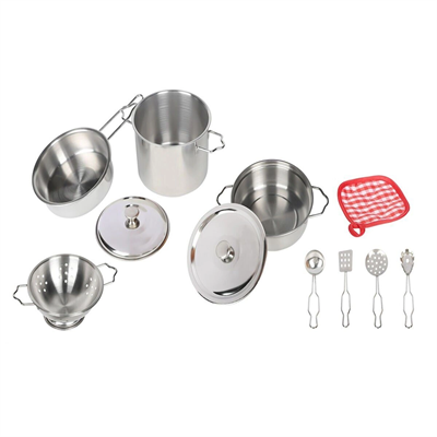 ATF-3815-1A 11 PARÇA ÇELİK TENCERE TAVA SET