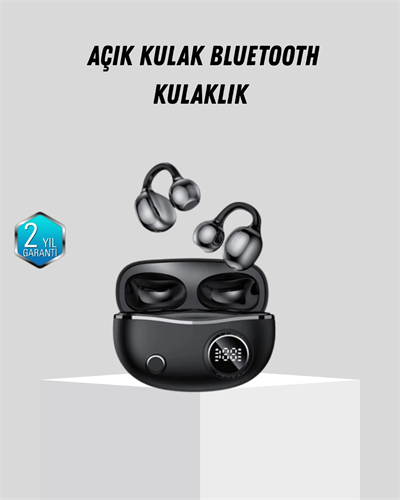 Açık Kulak Bluetooth Kulaklık 5.4 APTX Destekli Ergonomik Tasarım