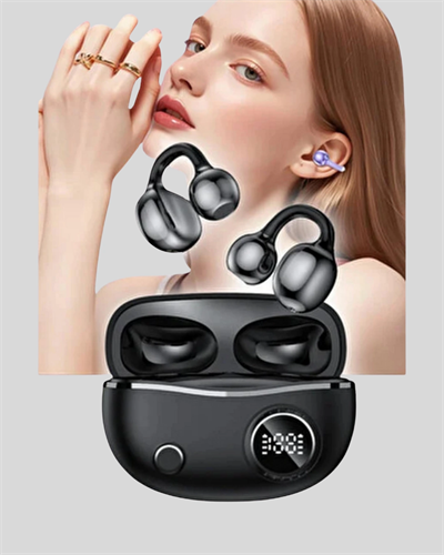 Açık Kulak Tasarımlı Bluetooth 5.4 Kablosuz Kulaklık – Uzun Pil Ömrü