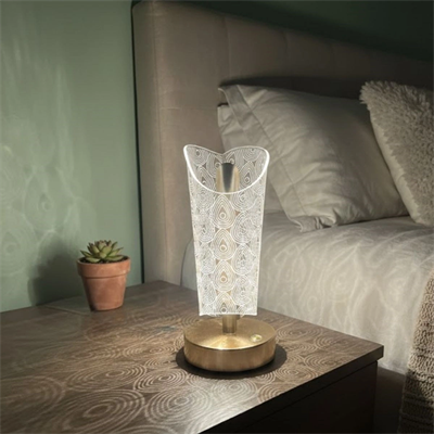 Açık Silindirik Kristal Damla model Led Masa Lambası – Gold Tabanlı, Dokunmatik, 3 Renk Işık Modlu, Şarjlı Modern Dekoratif Gece Lambası Bx40