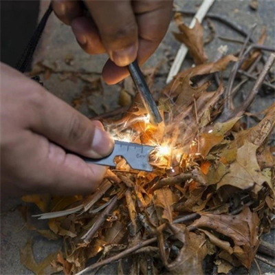 Acil Durum Magnezyum Çakmaktaşı Hayatta Kalma Kiti