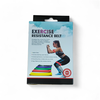 Aerobik Bant 5 Li Pilates Yoga Bandı